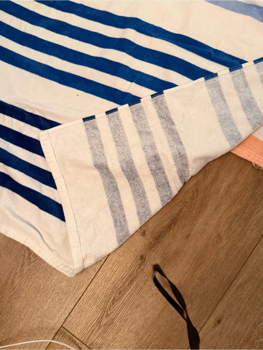 2 Striped Ombre Beach Towel cabana towel stripe towel